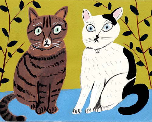 タケヤミツルの似てない似顔絵（大） 絵画 balloon 通販 800581