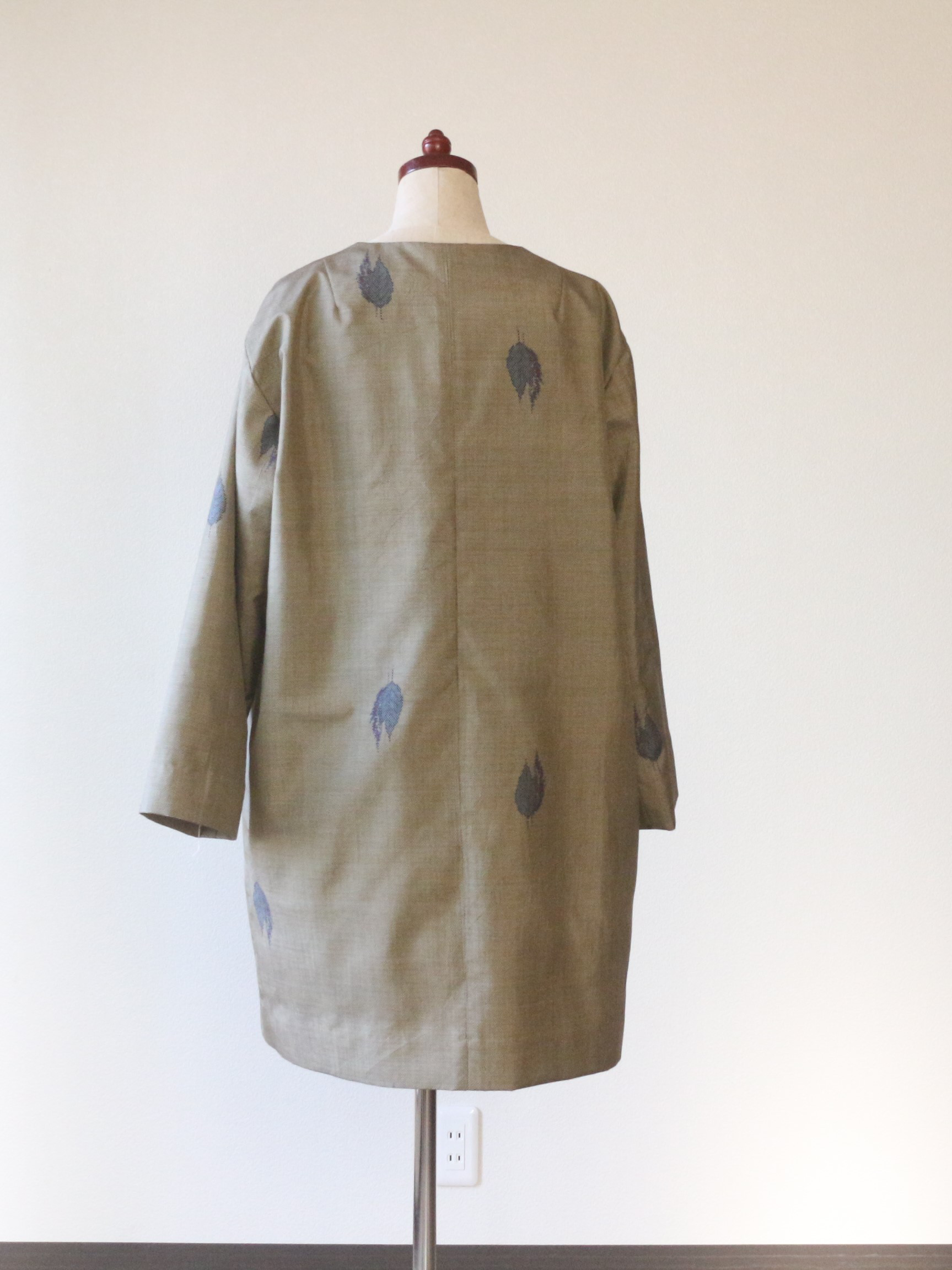 【着物リメイクオーダー】コクーンコート（裏地あり）