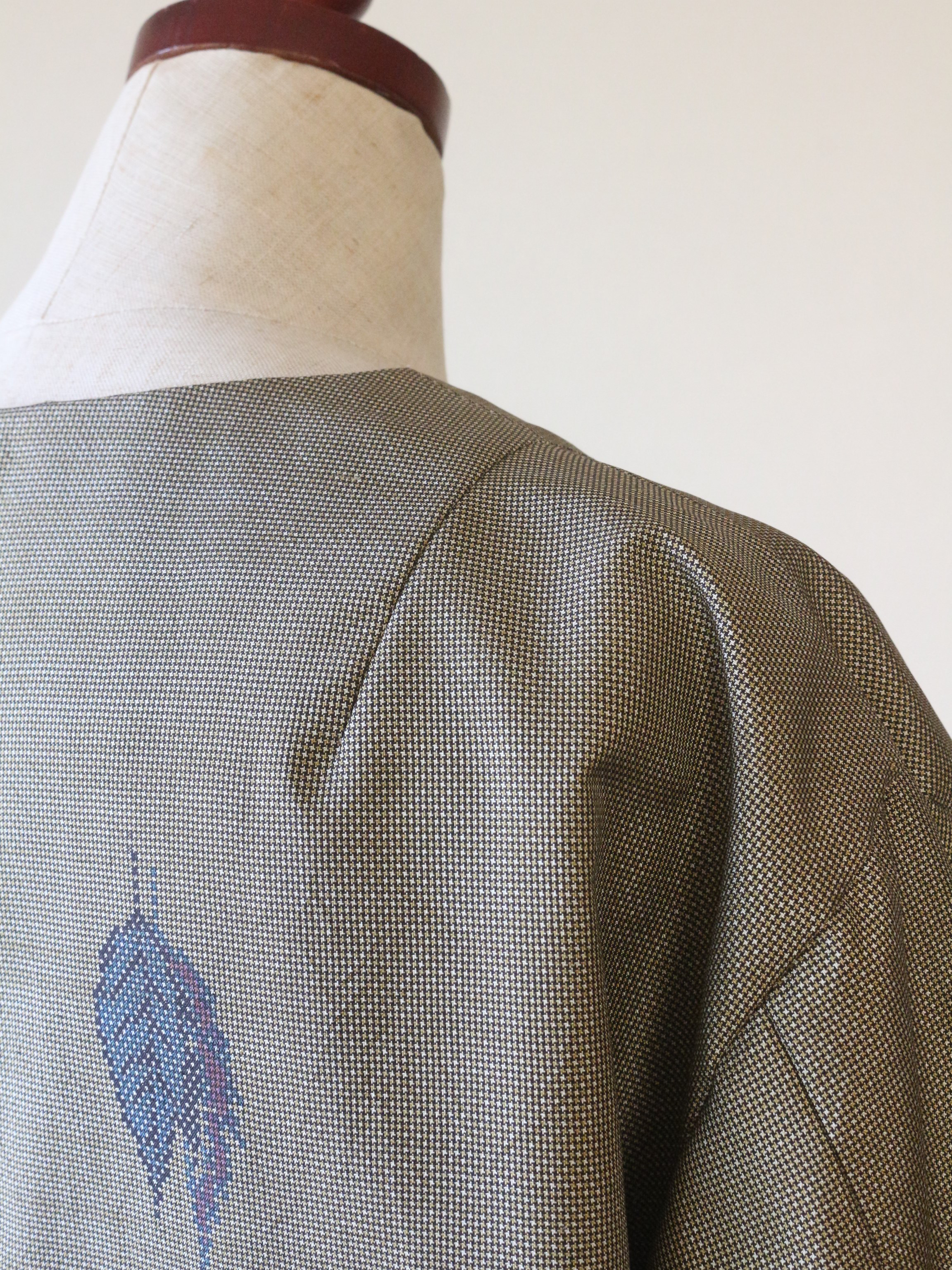 【着物リメイクオーダー】コクーンコート（裏地あり）