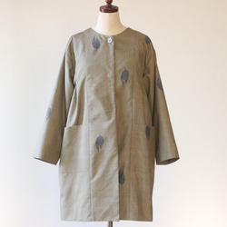 着物リメイクオーダー】コクーンコート（裏地なし） コート ウサギ洋裁