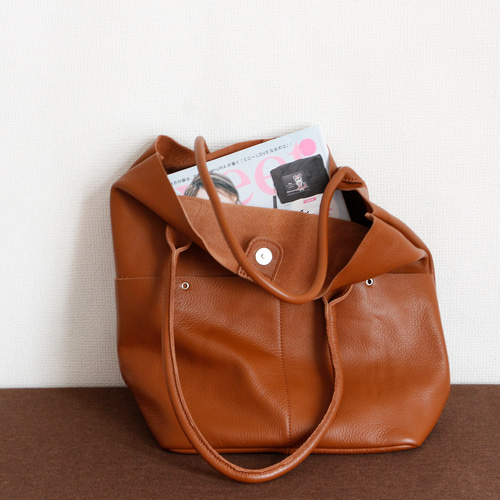 希少 1546 RALPH LAUREN トートバッグ 本革 A4 大容量 茶色 希少 1546 RALPH LAUREN トートバッグ 本革 A4 大容量 茶色