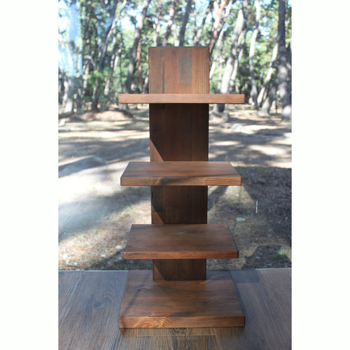 木製家具 收納 ラック飾り棚 インテリア 楽天市場】オープンラック 4段 簡単組立て 天然木フレーム 幅80cm