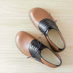 《E》オーダーメイドの革靴 毎日履きたい心地良さ 自分好みに選べる楽しさ　サドルE-2 3枚目の画像