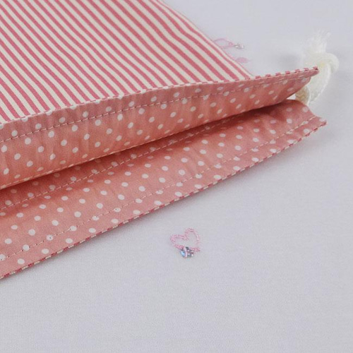 T2入園入学準備　ピンクス　花柄水玉pinks　体育着袋お着替え袋巾着袋　女の子 T2入園入学準備 ピンクス 花柄水玉pinks 体育着袋お着替え袋巾着