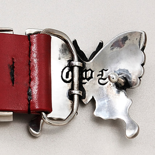 butterfly reign》バタフライバックル｜silver925・鏡面＋燻し