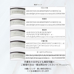 ** 成人經典 ** 單環 戒指名稱刻字 &lt;單價&gt; 外科不銹鋼 316L 第7張的照片