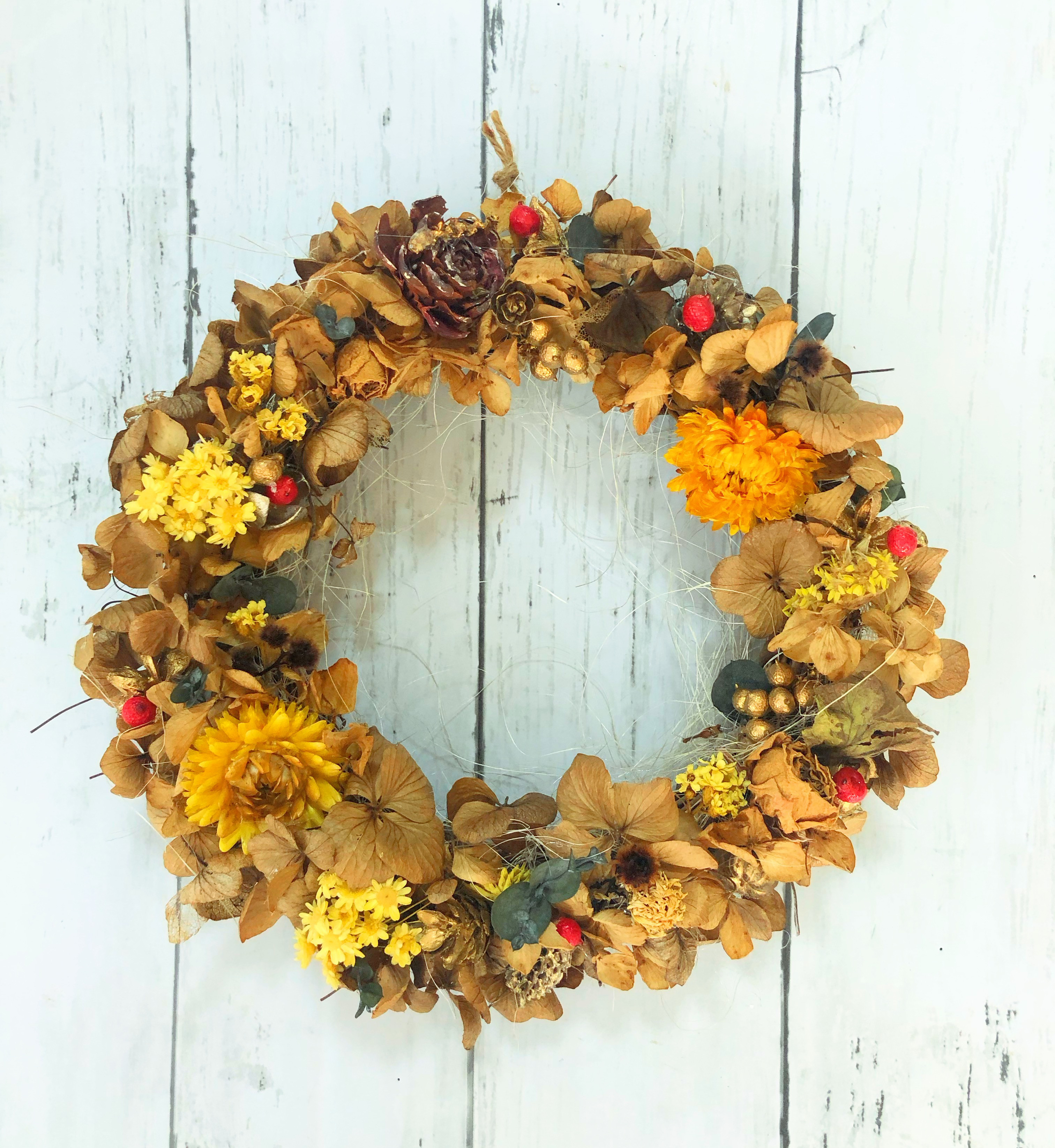 Autumn &Xmasリース