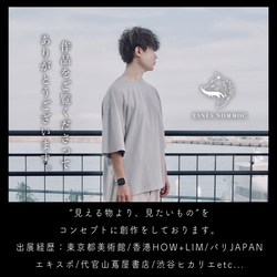 【イヤリング/ピアス&飾れるプレート】" 切子氷柱 "　ギフトラッピング無料　春夏　和風　七夕　お盆 8枚目の画像