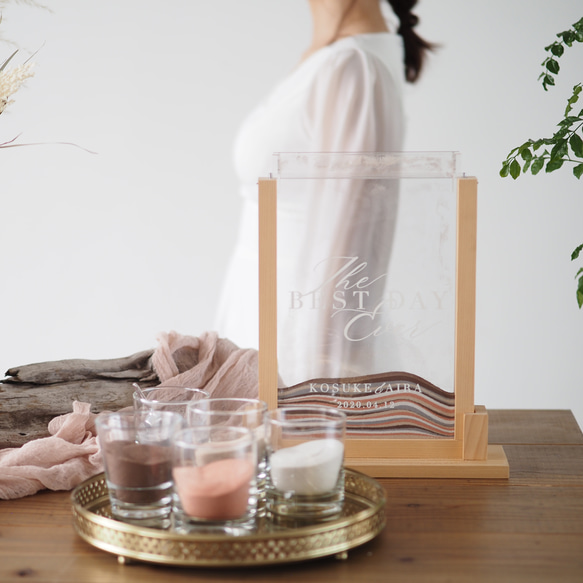 美しいサンドセレモニーセット《The Best Day Ever 》結婚証明書　ウェルカムスペース The Ever