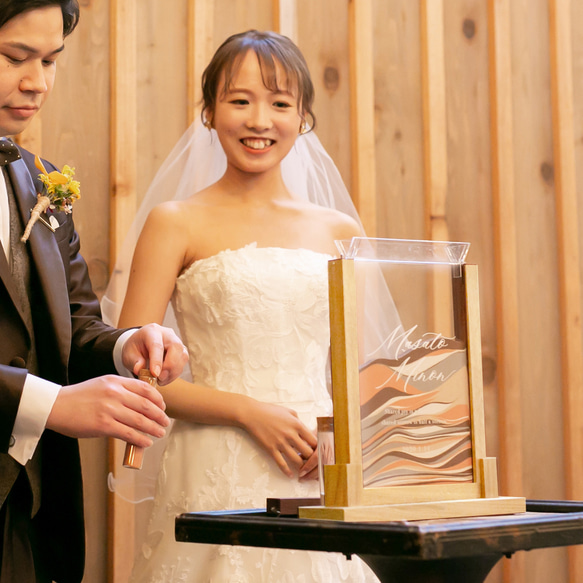 美しいサンドセレモニーセット《The Best Day Ever 》結婚証明書　ウェルカムスペース 4枚目の画像