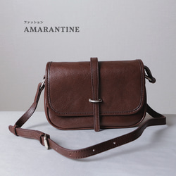 高級牛革ショルダーバッグ ポシェット軽量 軽い 斜めがけ 肩掛け