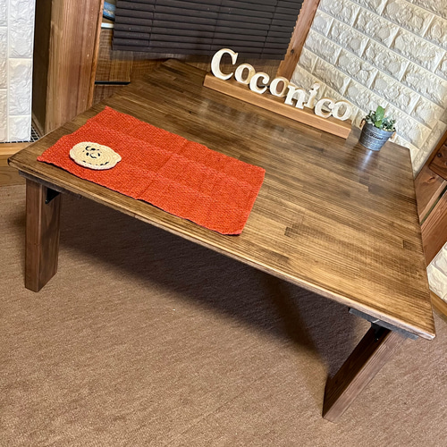 CANADIAN テーブル　木製収納付き CANADIAN テーブル 木製収納付き CANADIAN テーブル 木製収納