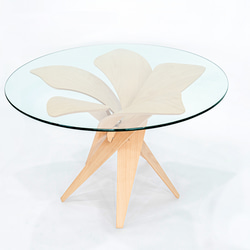 【無玻璃盤】花（櫻花）japandi 餐桌 Hana table SAKURA 第4張的照片