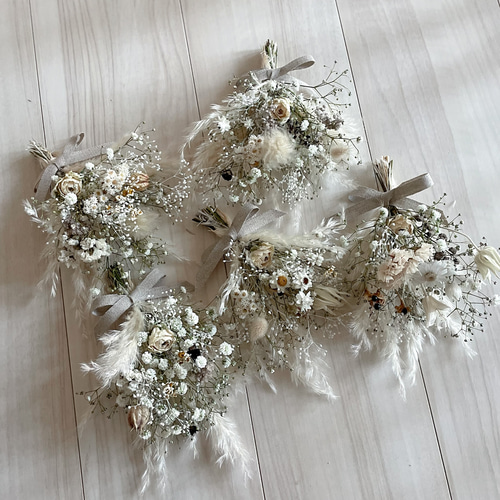 petit bouquet garland naturalドライフラワー ガーランド ミニブーケ