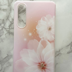 Xperia AQUOS Galaxy iPhone 対応 / Pastel Flower type2 m-505 4枚目の画像