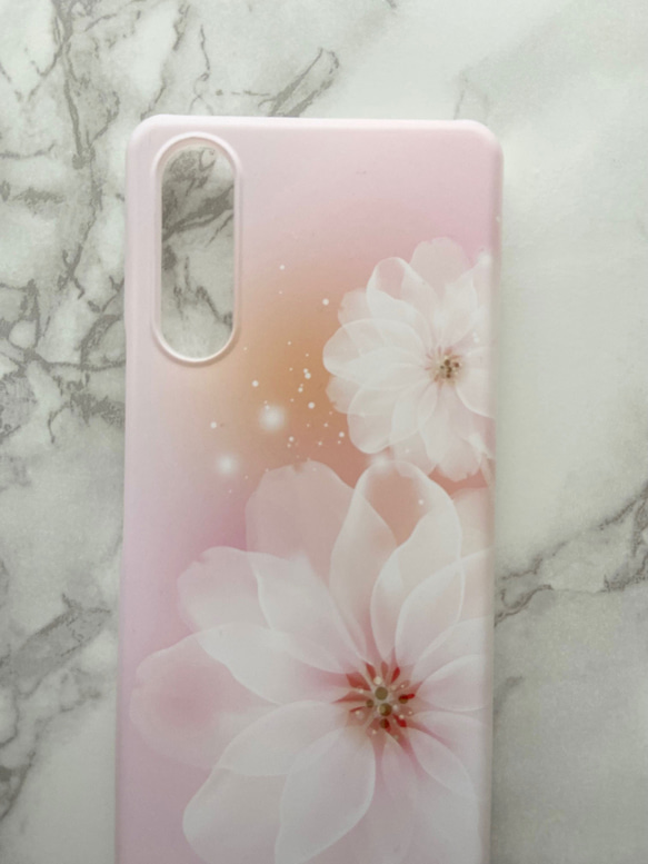 Xperia AQUOS Galaxy iPhone 対応 / Pastel Flower type2 m-505 4枚目の画像