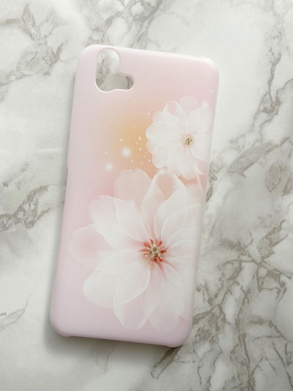 Xperia AQUOS Galaxy iPhone 対応 / Pastel Flower type2 m-505 3枚目の画像