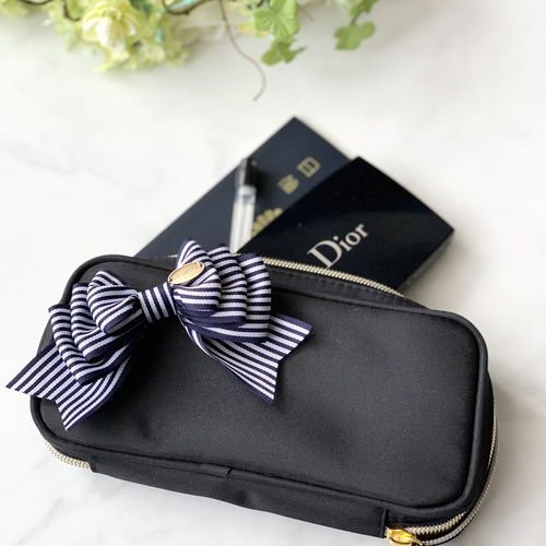 ハンドメイドポーチ　リボンゴムオーダー ハンドメイドポーチ リボンゴムオーダー ハンドメイドポーチ