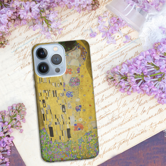 iPhone Case Klimt &quot;The Kiss&quot; [使用高分辨率圖像] 第1張的照片