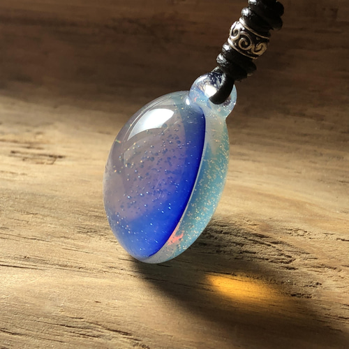 青く光る！ブルームーンたんのネックレスたん！ 青く光る！ブルームーンたんのネックレスたん！ シルバー