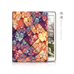 浪漫 - 和風iPadケース【レザー製・タブレットケース】 6枚目の画像