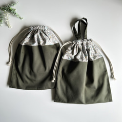【♡wanwan♡様】リバティ　レッスンバッグ　お着替え袋　ワッペン付き リバティ 体操服袋・お着替え袋 のおすすめ人気通販｜Creema