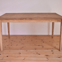 国産クリ無垢材 ダイニングテーブル・アンティーク仕上げ ※サイズオーダー可！ 3枚目の画像