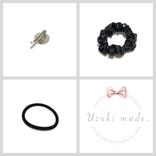 大きめビビットカラーリボン シュシュ Uzuki 通販 8083412｜Creema