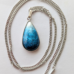 再販  七宝焼ペンダント「京しずく」 2枚目の画像