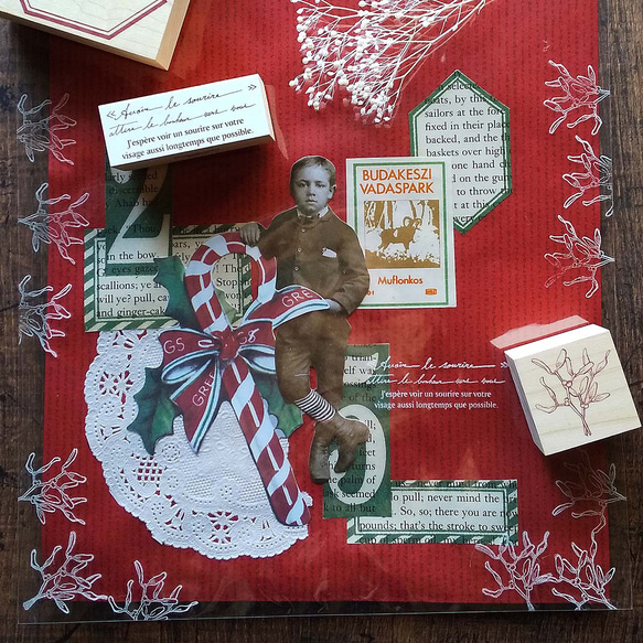 073★槲寄生一點郵票槲寄生槲寄生聖誕郵票堅果神聖冬季 第6張的照片