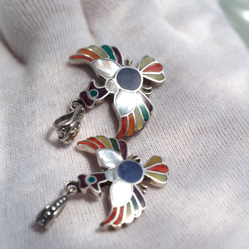 ペルーシリーズ： S950コンドルネックレス❀ ペンダントトップ