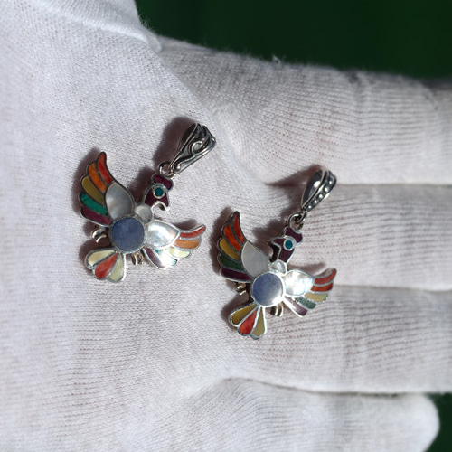 ペルーシリーズ： S950コンドルネックレス❀ ペンダントトップ