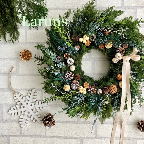 針葉樹 森林のリース  No.52 針葉樹 森林のリース No.52