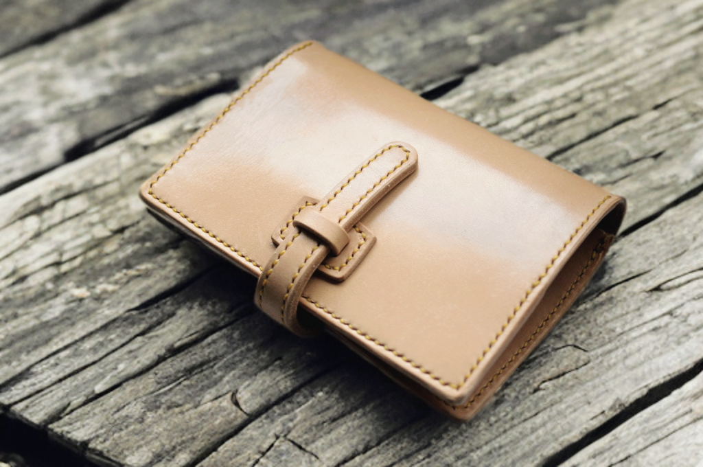 本革しっかりしまえるおくすり手帳母子手帳ケース（受注制作）