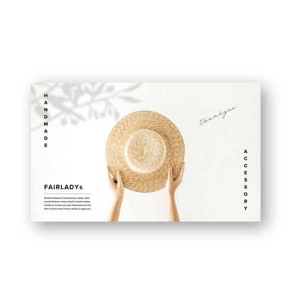 アパレル系の方にもおすすめ ♡ ショップカード 名刺 アクセサリー台紙