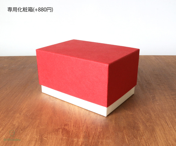 しっとりガラスの鏡餅 赤 10枚目の画像