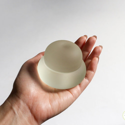 しっとりガラスの鏡餅 赤 7枚目の画像