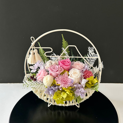 富士山フラワーアレンジ♡お誕生日プレゼント・還暦古希喜寿傘寿米寿