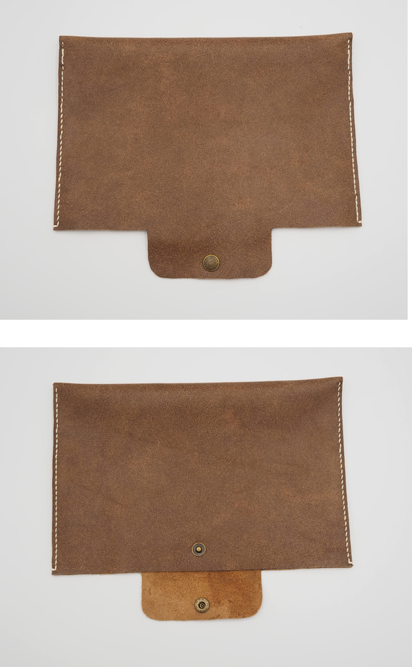 淺咖啡色-平板電腦袋(ipad mini...) 第3張的照片