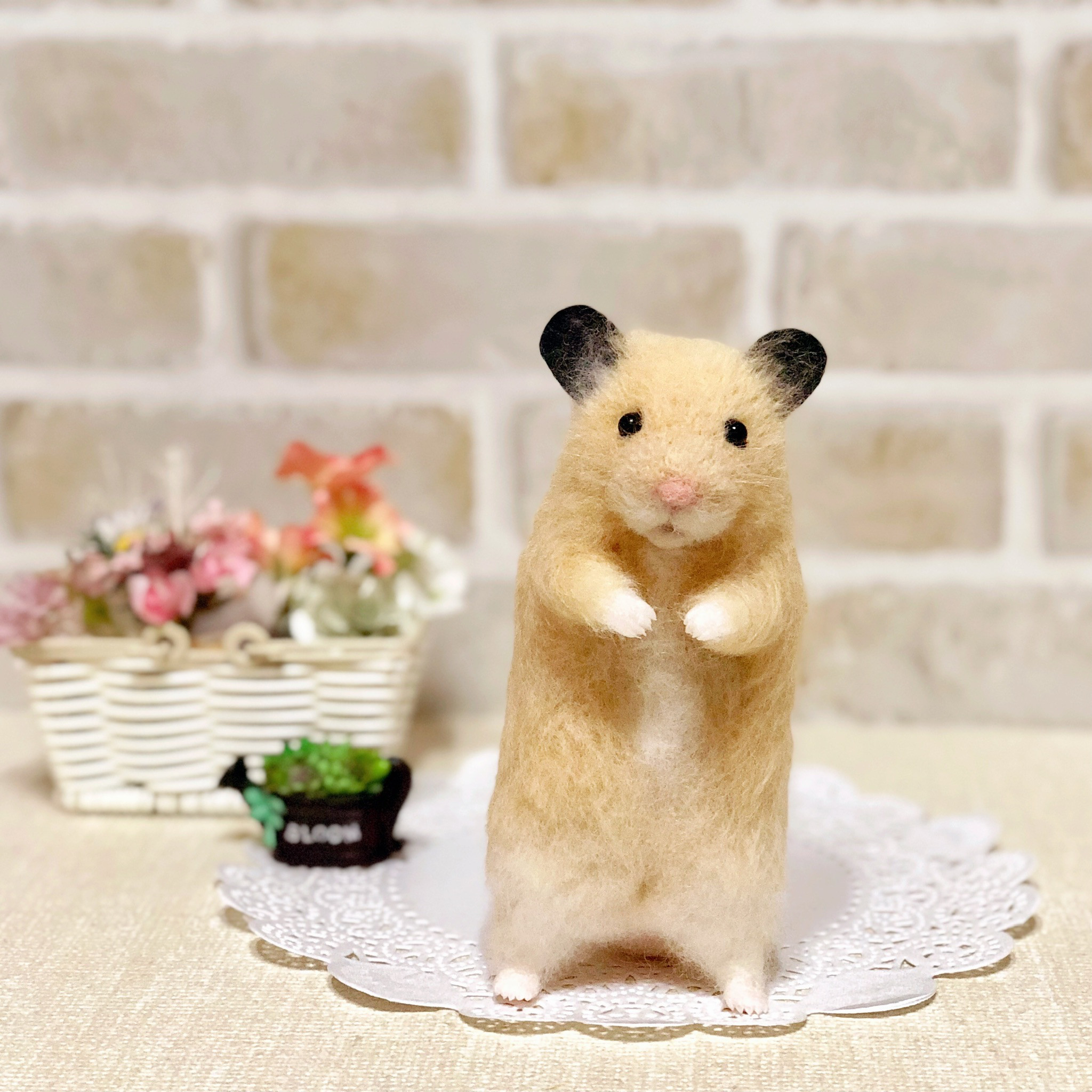 MM ハムスター 羊毛フェルト