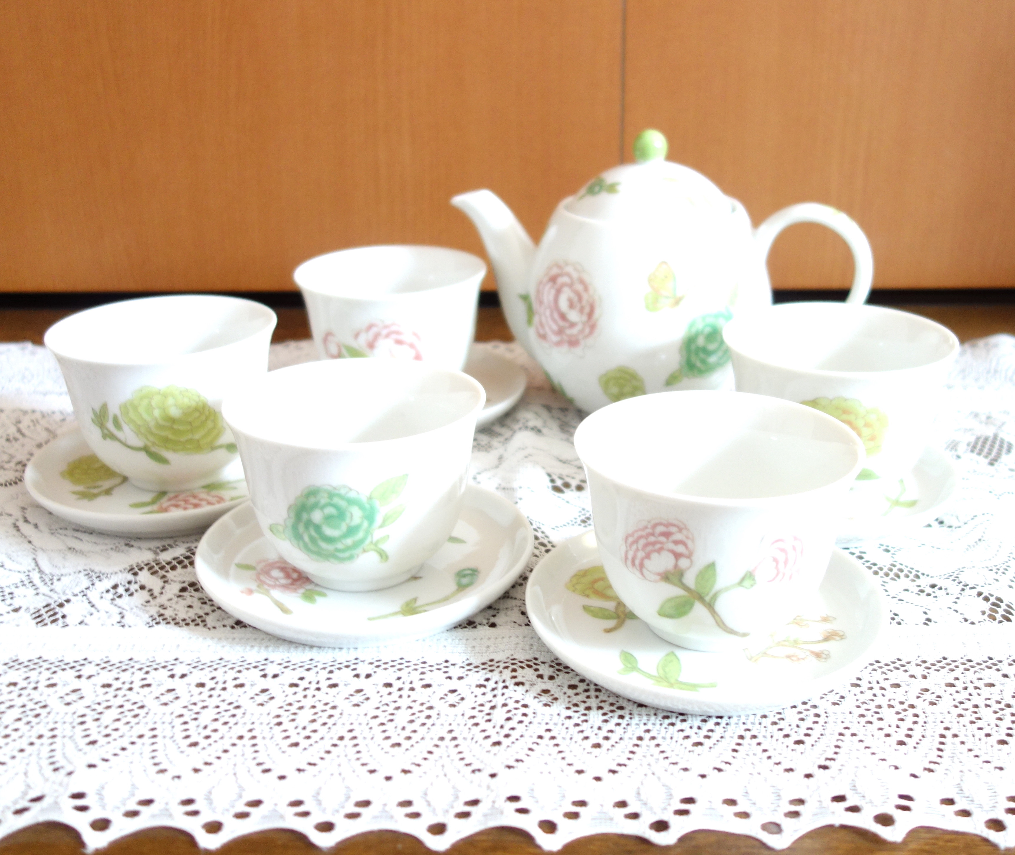 シノワズリのティーセット