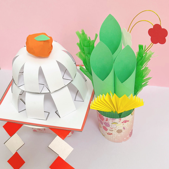 【動画付】お正月工作キット★親子工作キット　製作キット　こども 4枚目の画像