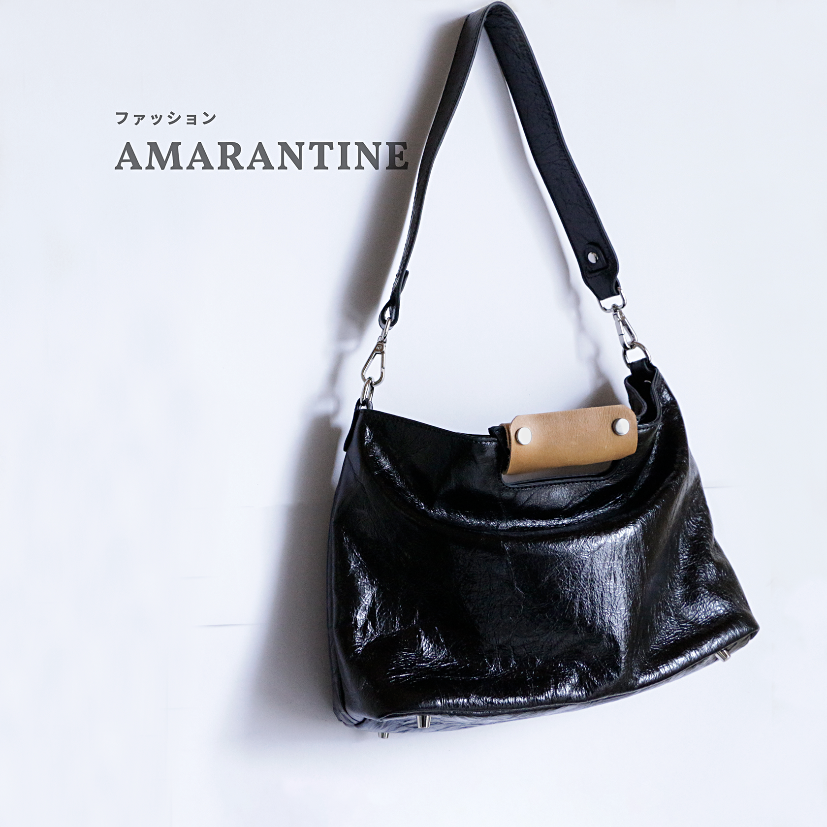 大容量２Wayバッグシンプルな本革ショルダーバッグ斜め掛け通勤バッグ　ブラック 7,125円