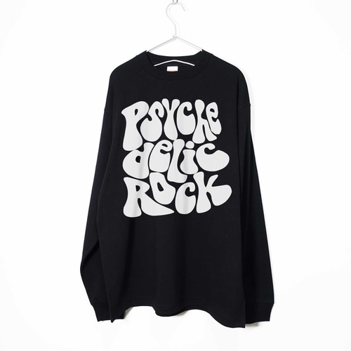厚め生地のロンT！ サイケデリックロックなミュージシャン系Tシャツ