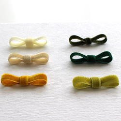 ベロアリボン【日本製/両面】3・6・9・12・18・24・36・48mm幅★CO6900ベルベット/230金木犀 11枚目の画像