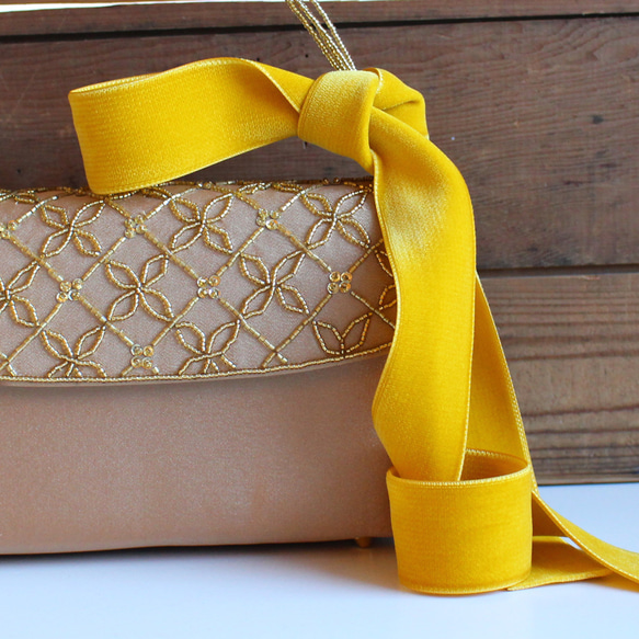 ベロアリボン【日本製/両面】3・6・9・12・18・24・36・48mm幅★CO6900ベルベット/230金木犀 9枚目の画像