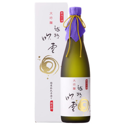 越路吹雪 大吟醸 720ml 化粧箱入 限定品 辛口 お酒 日本酒 新潟 高野酒造 1枚目の画像