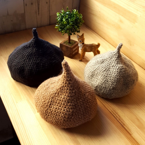 ☆新色追加 どんぐり帽子 42cm 毛100%（チクチク防止テープ付き） 帽子 
