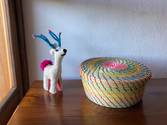 メキシコ バスケット わら製 メキシコ バスケット わら製 メキシコ バスケット わら製