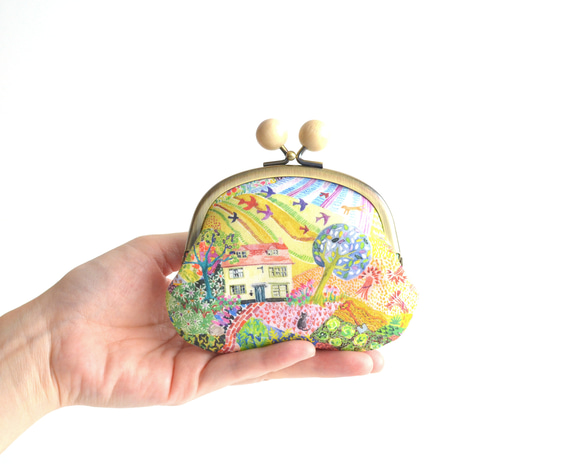 Candy frame purse (MS) - Liberty "Royal Oak House" N [215] 第1張的照片